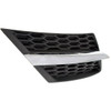 GRILLE RH W/CHROME MOULDING  REPLACEMENT FOR TOYOTA RAV4 2015 PARTSLINK NUMBER  TO1200361
