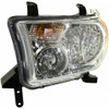 HEAD LAMP LH TUNDRA W/O LEVEL  REPLACEMENT FOR TOYOTA SEQUOIA 2015 PARTSLINK NUMBER  TO2502171U
