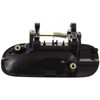 DOOR HANDLE RR RH OUTER BLACK PTM REPLACEMENT FOR NISSAN SENTRA 2002 PARTSLINK NUMBER  NI1521108