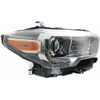 HEAD LAMP RH HALOGEN W/LED DRL/FOG LAMP/BLACK BEZEL HQ  REPLACEMENT FOR TOYOTA TACOMA PICKUP 2WD 2015 PARTSLINK NUMBER  TO2503244