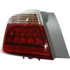 TAIL LAMP LH LED EX-L/HYB/TOURING CAPA  REPLACEMENT FOR HONDA ACCORD SEDAN 2013 PARTSLINK NUMBER  HO2804103C