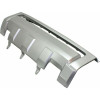 BUMPER FR PTD SILVER-GRAY PLATINUM/1794 EDITION MODEL CAPA  REPLACEMENT FOR TOYOTA TUNDRA 4WD 2015 PARTSLINK NUMBER  	TO1000403C