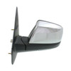 DOOR MIRROR LH POWER HTD CHROME STD STYLE  REPLACEMENT FOR TOYOTA TUNDRA 4WD 2015 PARTSLINK NUMBER  TO1320304