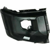 BUMPER END FR LH MATTE-DK GRAY W/O SENSOR HOLE SR MODEL  REPLACEMENT FOR TOYOTA TUNDRA RWD 2015 PARTSLINK NUMBER  TO1004182