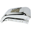 BUMPER END FR LH W/O SENSOR HOLE CHROME  REPLACEMENT FOR TOYOTA TUNDRA RWD 2015 PARTSLINK NUMBER  	TO1004184