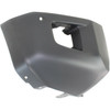 BUMPER END FR RH MATTE-DK GRAY W/SENSOR HOLE PLATINUM MODEL  REPLACEMENT FOR TOYOTA TUNDRA RWD 2015 PARTSLINK NUMBER  TO1005183