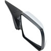 DOOR MIRROR RH POWER CHROME HTD W/BLIND SPOT LTD MODELS  REPLACEMENT FOR TOYOTA TUNDRA RWD 2015 PARTSLINK NUMBER  TO1321305