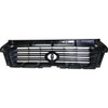 GRILLE PAINTED SILVER-GRAY W/BLACK MOULDING PLATINUM MODEL  REPLACEMENT FOR TOYOTA TUNDRA RWD 2015 PARTSLINK NUMBER  TO1200375