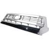 GRILLE PAINTED SILVER-GRAY W/CHROME MOULDING 1794 EDITION  REPLACEMENT FOR TOYOTA TUNDRA RWD 2015 PARTSLINK NUMBER  TO1200376