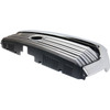GRILLE PAINTED SILVER-GRAY W/CHROME MOULDING 8BARS LIMITED MODEL  REPLACEMENT FOR TOYOTA TUNDRA RWD 2015 PARTSLINK NUMBER  TO1200374