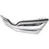 GRILLE PAINTED SILVER/BLACK  REPLACEMENT FOR TOYOTA VENZA 2015 PARTSLINK NUMBER  TO1200359