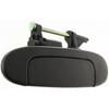 DOOR HANDLE RR LH OUTER (BLACK) REPLACEMENT FOR  TOYOTA ECHO 2002 PARTSLINK NUMBER  TO1520109