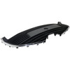 GRILLE LOWER MATTE BLACK W/CHROME TRIM W/O FOG LAMP  REPLACEMENT FOR TOYOTA YARIS HATCHBACK 2015 PARTSLINK NUMBER  TO1036162