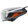 HEAD LAMP LH HALOGEN W/LED DRL SE MODEL HQ  REPLACEMENT FOR TOYOTA YARIS HATCHBACK 2015 PARTSLINK NUMBER  TO2518151