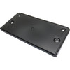 LICENSE PLATE BRACKET FR W/O AUTO BRAKE   REPLACEMENT FOR VOLKSWAGEN GOLF HATCHBACK 2015 PARTSLINK NUMBER   VW1068111