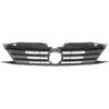 GRILLE BLACK W/CHROME MOULDING EXCLUDE GLI W/COLLISION WARNING SDN SAME AS VW1200165  REPLACEMENT FOR VOLKSWAGEN JETTA (TYPE 6) 2015 PARTSLINK NUMBER  VW1200168