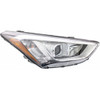 HEAD LAMP RH HALOGEN GLS/LTD MODEL HQ  REPLACEMENT FOR HYUNDAI SANTA FE XL (CANADA) 2013 PARTSLINK NUMBER  HY2503175