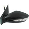 DOOR MIRROR LH POWER HTD W/SIGNAL  REPLACEMENT FOR HYUNDAI SONATA 2013 PARTSLINK NUMBER HY1320168