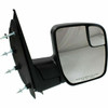 DOOR MIRROR RH MANUAL TEXTURED   REPLACEMENT FOR FORD ECONOLINE 2013 PARTSLINK NUMBER  FO1321395
