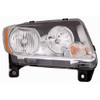 HEAD LAMP RH CODE LMB W/O BLACK TRIM W/O LEVELING CAPA   REPLACEMENT FOR JEEP COMPASS MK 2013 PARTSLINK NUMBER  CH2519139C