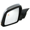 DOOR MIRROR LH HTD W/MEMORY/SIGNAL/BLIND SPOT W/O DIMMING GLASS CHROME   REPLACEMENT FOR JEEP GRAND CHEROKEE 2013 PARTSLINK NUMBER  CH1320359