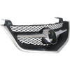 GRILLE MATTE BLACK REPLACEMENT FOR ACURA TL 2003 PARTSLINK NUMBER  AC1200107