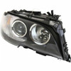 hEAD LAMP RH HALOGEN WHITE TURN SIGNAL HQ REPLACEMENT FOR BMW 3 SERIES CONVERTIBLE 2003 PARTSLINK NUMBER  BM2519112
