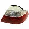 TAIL LAMP RH CLEAR AND RED HQ REPLACEMENT FOR BMW 3 SERIES COUPE 2003 PARTSLINK NUMBER  BM2801108