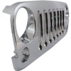 GRILLE ALL CHROME  REPLACEMENT FOR JEEP WRANGLER 2013 PARTSLINK NUMBER CH1200328