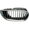 GRILLE RH CHROME.BLACK REPLACEMENT FOR BMW 3 SERIES SEDAN EXCULDE 330E AND 340I 2003 PARTSLINK NUMBER  BM1200129