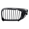 GRILLE RH CHROME/BLACK REPLACEMENT FOR BMW 3 SERIES SEDAN EXCULDE 330E AND 340I 2003 PARTSLINK NUMBER  BM1200127