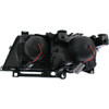 HEAD LAMP RH HALOGEN BLACK HQ REPLACEMENT FOR BMW 3 SERIES SEDAN EXCULDE 330E AND 340I 2003 PARTSLINK NUMBER  BM2503122