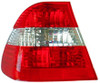TAIL LAMP LH CLEAR/RED HQ REPLACEMENT FOR BMW 3 SERIES SEDAN EXCULDE 330E AND 340I 2003 PARTSLINK NUMBER  BM2800111