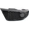 GRILLE MATT-BLACK PARTIAL PAINTED SILVER GRAY (KOUP)   REPLACEMENT FOR KIA FORTE KOUP(COUPE) 2013 PARTSLINK NUMBER  KI1200142