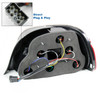 TAIL LAMP LH W/O CLEAR LENS HQ REPLACEMENT FOR BMW 5 SERIES 2003 PARTSLINK NUMBER  BM2818103