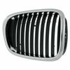 GRILLE RH CHROME/BLACK 525I/530I REPLACEMENT FOR BMW 5 SERIES 2003 PARTSLINK NUMBER  BM1200139