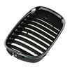 GRILLE LH CHROME/BLACK REPLACEMENT FOR BMW 5 SERIES 2003 PARTSLINK NUMBER  BM1200117