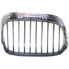 GRILLE LH CHROME/BLACK 525I/530I REPLACEMENT FOR BMW 5 SERIES 2003 PARTSLINK NUMBER  BM1200138