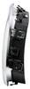 GRILLE LH CHROME.BLACK REPLACEMENT FOR BMW X5 2003 PARTSLINK NUMBER  BM1200152