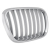 GRILLE RH CHROME/TITAN COLOR REPLACEMENT FOR BMW X5 2003 PARTSLINK NUMBER  BM1200155