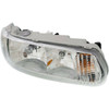 HEAD LAMP RH W/CORNERING LAMP HQ REPLACEMENT FOR BUICK REGAL 2003 PARTSLINK NUMBER  GM2503182