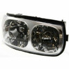HEAD LAMP RH LTD MODEL W/FLUTED HIGH BEAM SURFACE W/MARKER HQ REPLACEMENT FOR BUICK LESABRE 2003 PARTSLINK NUMBER  GM2503210