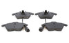 BRAKE PADS SET FR CERAMIC  REPLACEMENT FOR AUDI A3 2006 PARTSLINK NUMBER  D1107