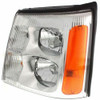 HEAD LAMP LH HID HQ REPLACEMENT FOR CADILLAC ESCALADE ESV 2003 PARTSLINK NUMBER  GM2502236