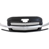 GRILLE BLACK W/CHROME MLDG W/BODY CLADDING REPLACEMENT FOR CHEVROLET AVALANCHE 2003 PARTSLINK NUMBER  GM1200543