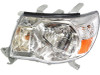 HEAD LAMP LH W/O SPORT PKG CAPA REPLACEMENT FOR TOYOTA TACOMA PICKUP 2WD 2005 PARTSLINK NUMBER TO2502157C