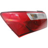 TAIL LAMP LH W/O LED EX/LX HQ  REPLACEMENT FOR KIA RIO SEDAN 2013 PARTSLINK NUMBER KI2804109