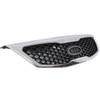 GRILLE CHROME/BLACK EX/LX REPLACEMENT FOR KIA S0RENTO 2013 PARTSLINK NUMBER KI1200140