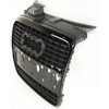 GRILLE (PTD/PRIMED-BLACK) W/O S-LINE PKG   REPLACEMENT FOR AUDI A4 2006 PARTSLINK NUMBER  AU1200113