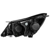 HEAD LAMP RH W/O LED ACCENT LIGHT W/LED DRL HQ   REPLACEMENT FOR KIA SPORTAGE 2013 PARTSLINK NUMBER  KI2503184